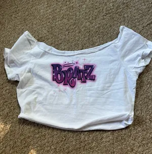 Bratz Crop Top White thumbnail 1