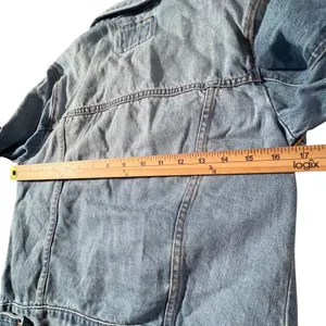 Forever 21 Classic Denim Jacket Womens‎ S Light Blue Cotton Trucker Jacket thumbnail 6