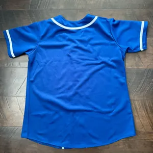 Champion Blue Baseball Jersey thumbnail 12