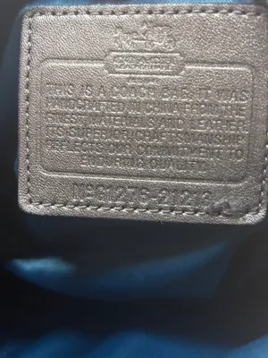 Coach‎ Gray Purse thumbnail 9