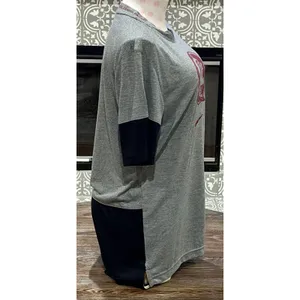 NIKE Florida State FSU Seminoles Heather Grey S/S Shirt w/Black Contrast -Small thumbnail 4
