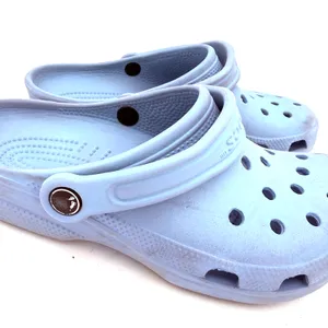 Crocs Light Blue Classic Clogs Sandals Size Men's 6 Women's 8 thumbnail 2