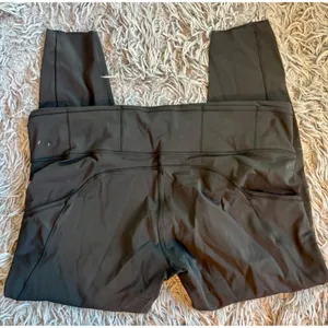 Lululemon Fast and Free High-Rise Tight 25 Nulux Black Leggings Pockets Size 14 thumbnail 2