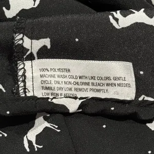 Dress Horse Cottage Dark Academia Equestrian Boho Minimalist Mini Black Large thumbnail 3