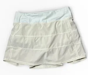 Lululemon Pace Rival Mid Rise Skirt Lemon Sorbet Size 4 Athletic Tennis Long EUC thumbnail 1