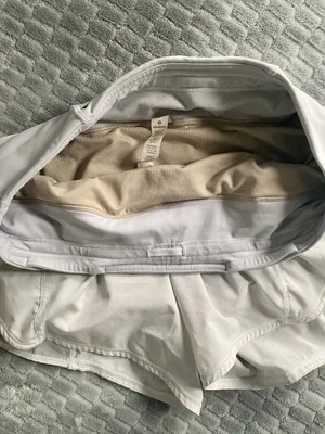 Lululemon White Shorts thumbnail 4