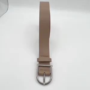 Vince Camuto Womens Leather Belt‎ Brown Casual Fashion Medium Classic Career thumbnail 4