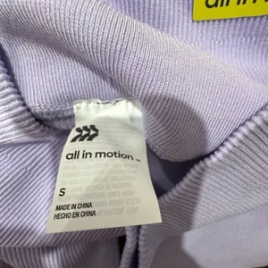 All in motion ribbed‎ purple leggings size small thumbnail 8