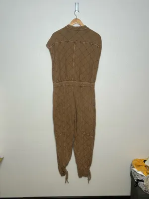 Free people x FP one Betty quilted coveralls jumpsuit thumbnail 8