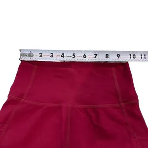 Alphalete Women’s Leggings‎ Size Small Red thumbnail 5