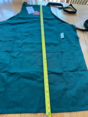 Williams Sonoma Dark Green Apron Fresh Express Logo Custom Corporate Promo NWT thumbnail 8