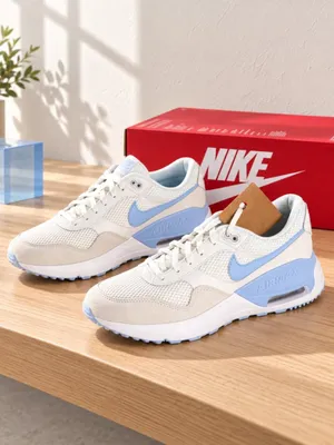 Nike Air Max SYSTM Summit White Cobalt Blue Women’s 8.5 Youth 7 NWT thumbnail 2