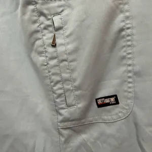 Grey’s Anatomy Mia mid-rise scrub pants in blue thumbnail 4