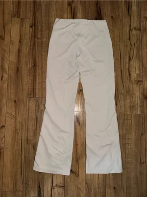 Cream ribbed Lululemon pants thumbnail 7