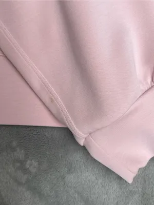 Lululemon Perfectly Oversized Crewneck Porcelain Pink Loungewear activewear XL thumbnail 9
