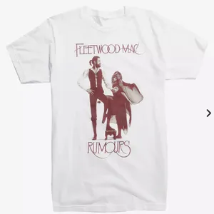Fleetwood Mac Rumours White T-Shirt thumbnail 1