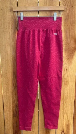 AYBL Evolve Speckle Seamless Leggings Raspberry Size Large thumbnail 4