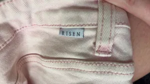 Risen pink boutique jeans thumbnail 2