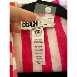 NWT Beach Riot Alexa Top in Sunset Stripes Size PL thumbnail 11