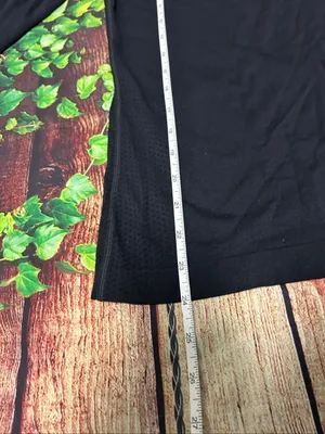 Figs Seamless Long Sleeve Black Crew Neck Shirt Size L thumbnail 4