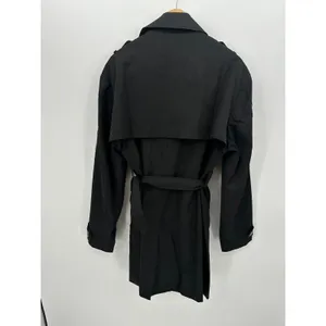 Orolay Womens Double-Breasted Trench Coat Size XL Black Belted Casual Outdoors‎ thumbnail 2