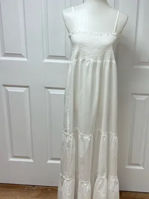 Guapa Agra‎ White Dress - Size L - NEW with Tags. thumbnail 4