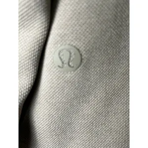 Lululemon Softstreme Pique Oversized Long-Sleeve Polo Shirt Warm Ash Grey Small thumbnail 5