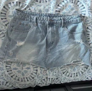 Shein Denim Skirt Mini thumbnail 1