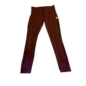 Vuori Women's Daily Leggings Burgundy Drawstring Performance Pants Size S thumbnail 4