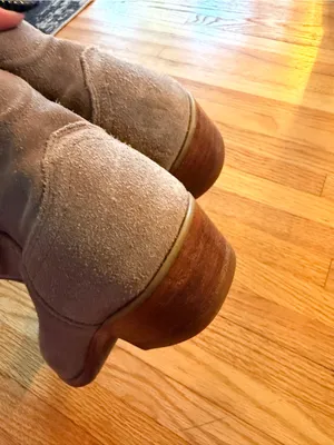 Tecovas Grey Suede Western Ankle Boots thumbnail 10