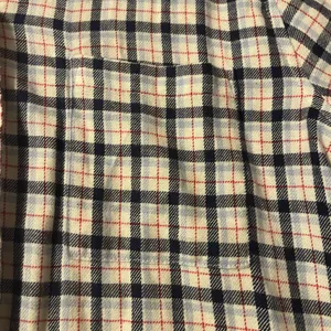 Cotton On Button Up Plaid Cute Ruffle Hem Short Sleeve Cropped Polo thumbnail 3