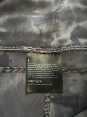 Lululemon Groove Super-High-Rise Flared Nulu Diamond Dye Pitch Grey Graphite 8 thumbnail 8