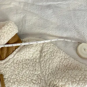 Abercrombie & Fitch Soft Women's White Full Zip Sherpa Fleece Jacket Sz XS thumbnail 7