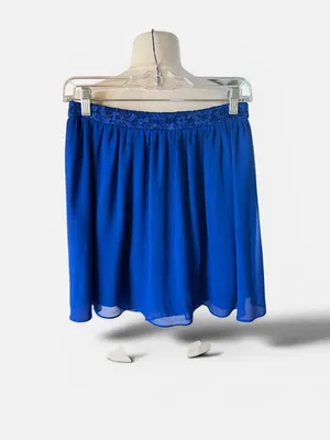 IN San Francisco Sem Formal Royal Blue Mini Skirt thumbnail 4