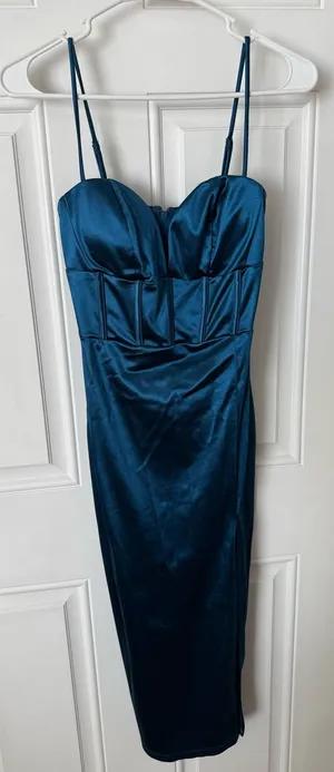 Blue Windsor Dress thumbnail 1