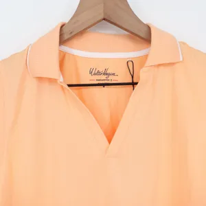 Walter Hagen P11 Sleeveless Johnny Golf Polo Peach Fuzz Orange Womens Medium thumbnail 3