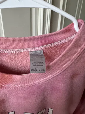 Miami Beach Crewneck Sweatshirt Pink Size XXL thumbnail 4