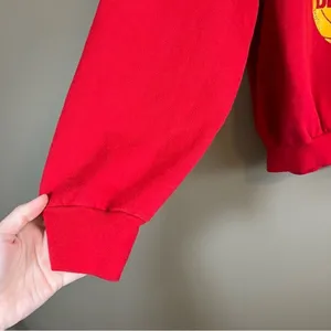 ✨ Vintage Alere‎ Red Iowa State Basketball Brother Crewneck Sweatshirt XL thumbnail 7