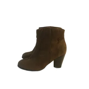 Brown suede ankle boots size 8.5‎ fall winter festival thumbnail 2