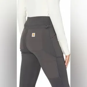 Carhartt WOMEN'S FORCE FITTED MIDWEIGHT UTILITY LEGGING Size Large thumbnail 2