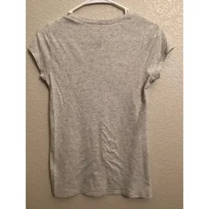 No Boundaries (NOBO) Basic Gray Scoop-neck Short Sleeve t-shirt M thumbnail 4