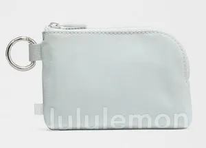 Lululemon NWT Clippable Card Pouch Mint Breeze White thumbnail 1
