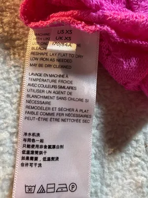 Free People dream girl hot pink top vneck lace XS thumbnail 5