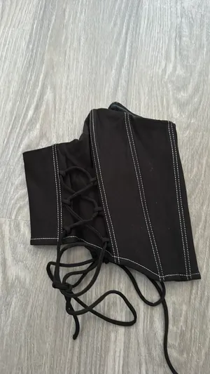 Garage Black Corset Top thumbnail 5