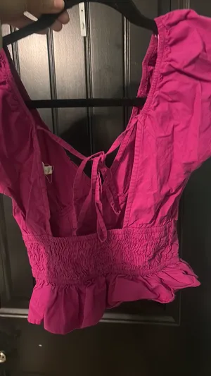 Sim & Sam dark pink top thumbnail 3