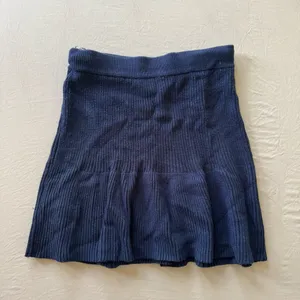 Zara Ribbed Knit Flounce Mini Skirt thumbnail 3