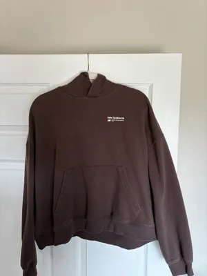 Brown New Balance Hoodie thumbnail 2