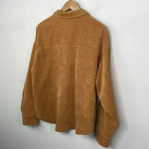 Wishlist Apparel Corduroy Mustard Color Schaket with Doleman sleeves S/Medium thumbnail 4