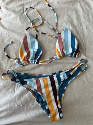 Striped Bikini Multi thumbnail 1