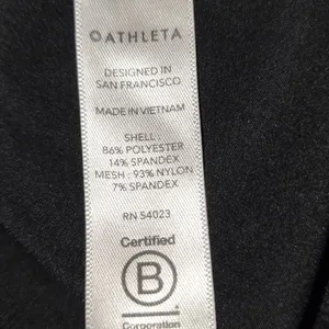 Athleta Womens‎ Black Long Sleeve Yosemite Top XS thumbnail 5